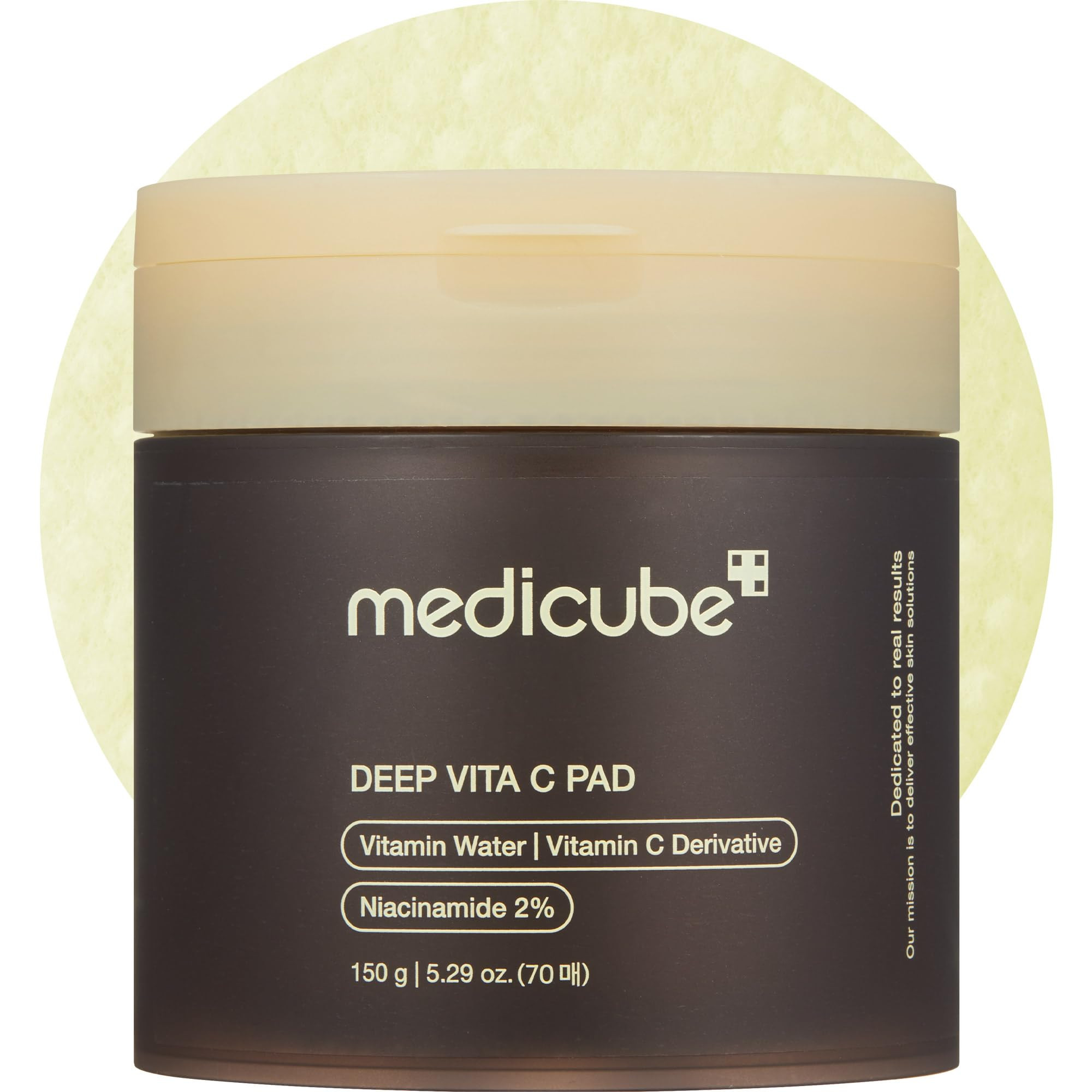 Medicube Deep Vita C Facial Pads, Vitamin C Toner Pads for Uneven Skin Tone, 500,000PPM of vitami... | Amazon (US)