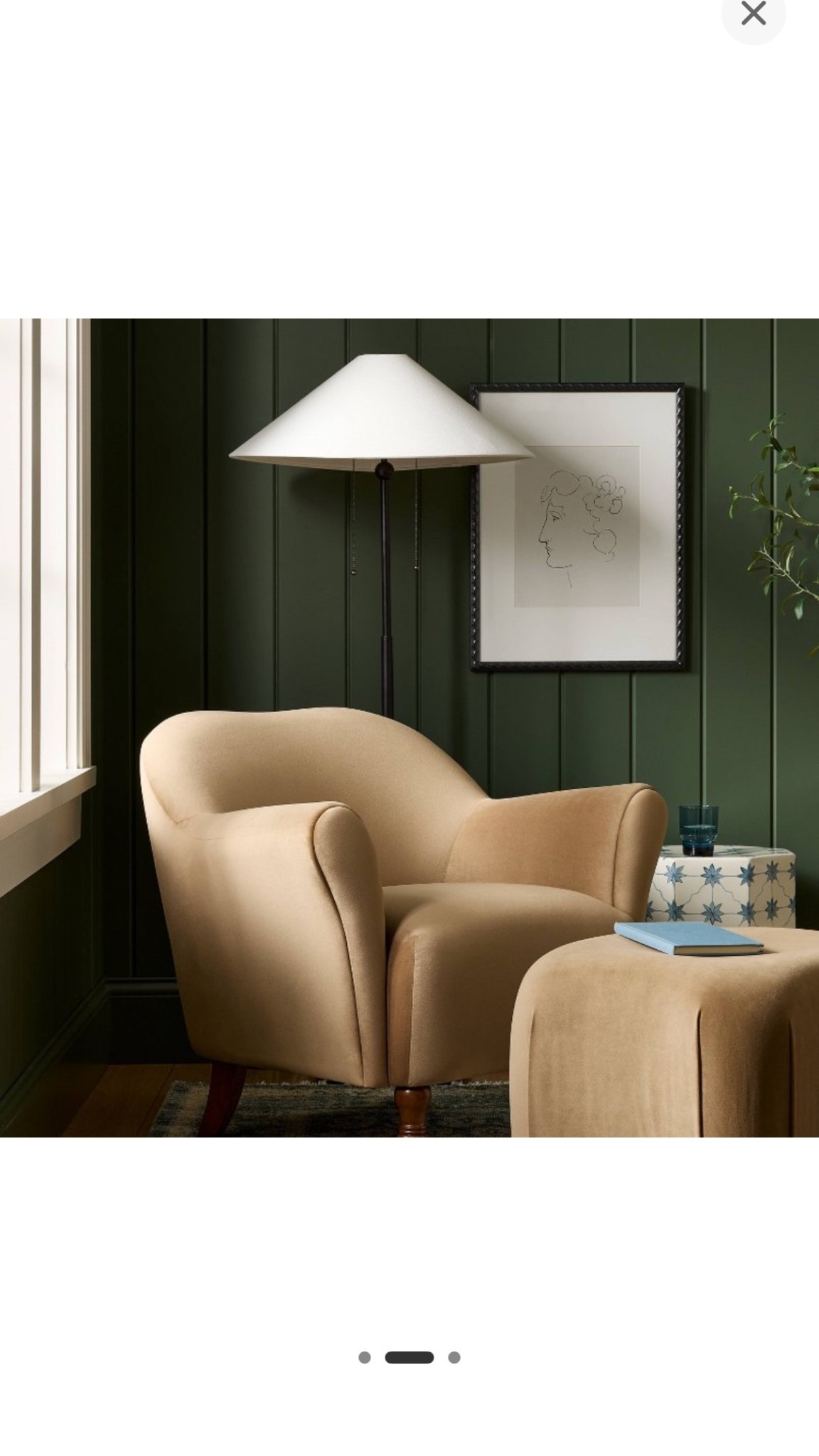 This whole scene would be the perfect office or bedroom corner. 

#LTKHome