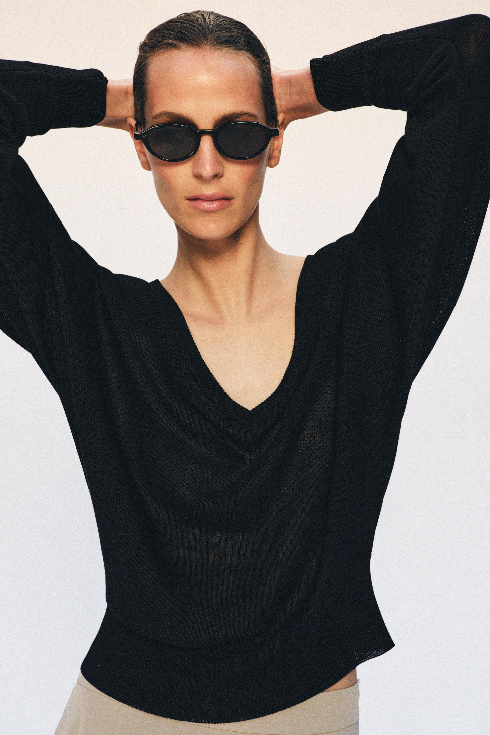 AVIATOR ACETATE SUNGLASSES | Zara US