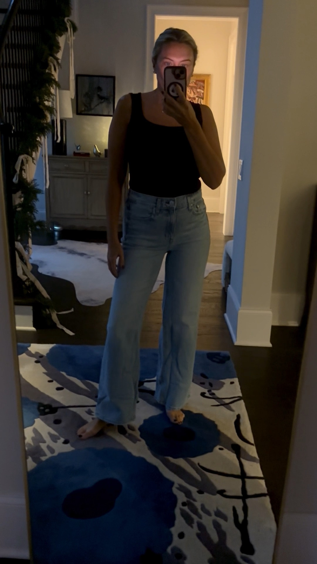 I have tried several pairs of denim in varying brands over the past couple of weeks.  Finally gave these a shot after seeing so many 5 ⭐️ reviews.  Wow…secret sauce is REAL.  They are absolutely AMAZING!!  Fit tight with just enough give.  Perfectly placed back pockets.  Length is exactly on.   many colors I now want.  I’m in my usual 27 and in S length.  

#LTKOver40 #LTKootd #LTKmomlife