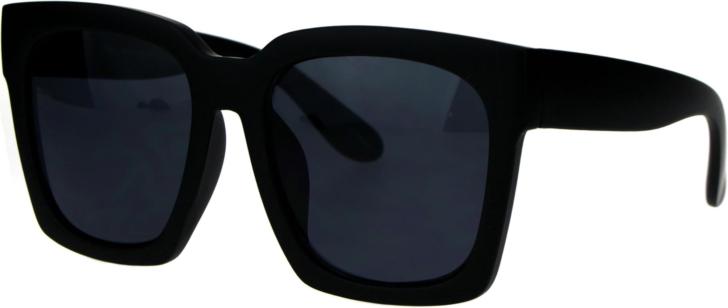 JuicyOrange SUPER Oversized Square Sunglasses Womens Modern Hipster Fashion Shades | Amazon (US)