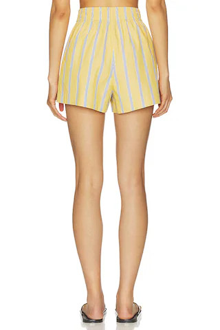 Poplin Pull On Short in Chantrelle | Revolve Clothing (Global)