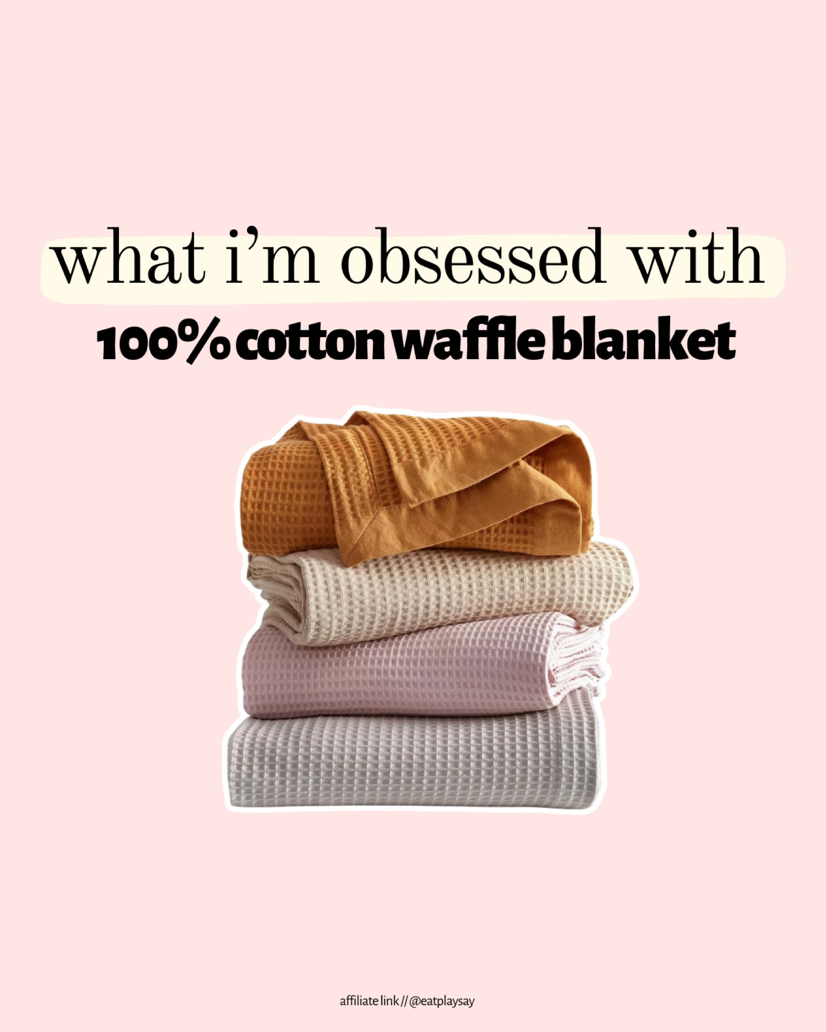 So soft and love the texture. Comes in all bed sizes. Perfect weight to add to sheets or use as a throw 

#LTKhome #LTKfindsunder100