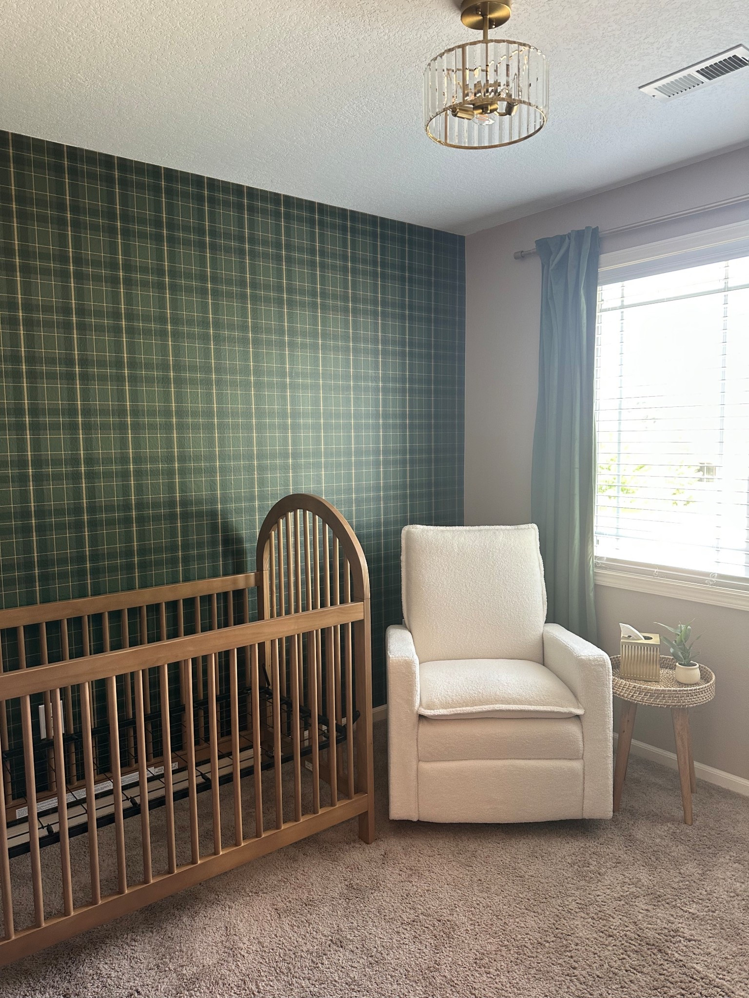 Baby boy nursery furniture & decor 
Green nursery decor 
Golf themed nursery 
Affordable glider 
Affordable crib 
Amazon baby 


#LTKFindsUnder50 #LTKBaby #LTKHome