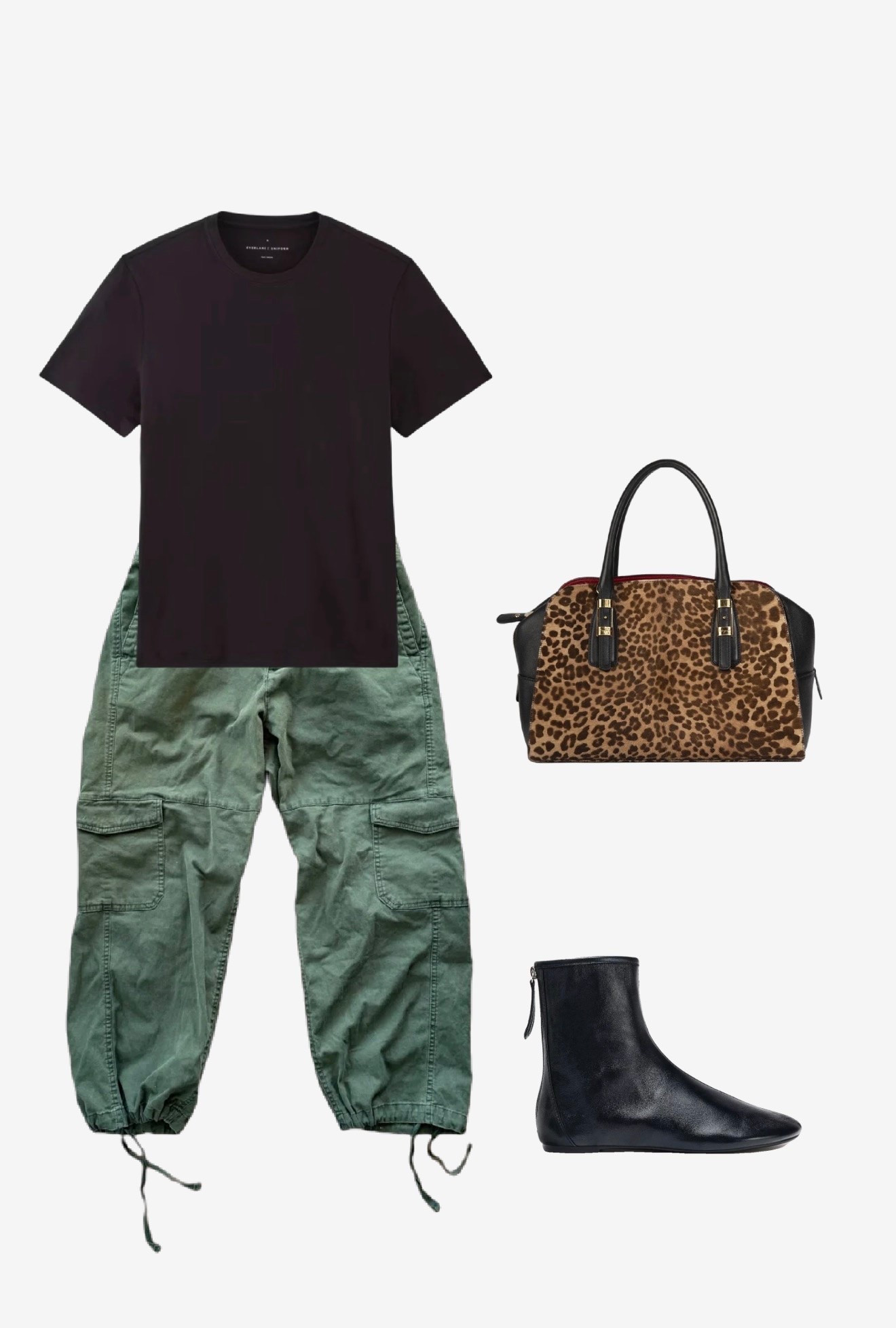 I was never a cargo girl in the 90s/00s but I think it’s because they were more fitted back then. But these? Oversized and relaxed, I love them. 
T-shirt and bag are preloved.

#LTKcanada #LTKfall #LTKstyletip