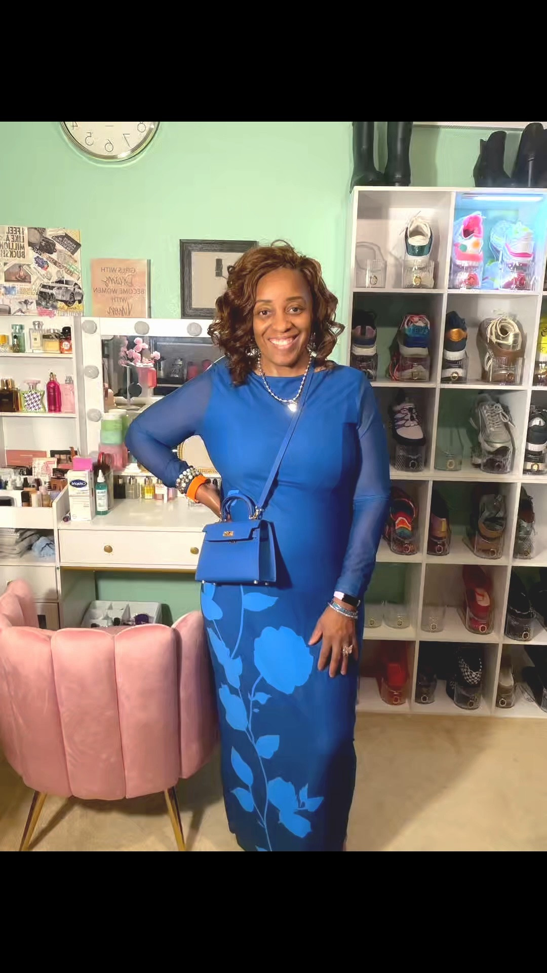 💙 Don’t feel blue… wear blue! 💙
Today’s look is serving confidence, color, and a little bit of sass! ✨
I’m styling this gorgeous blue dress from @amazonstylefinds paired with floral Nine West shoes that add the perfect pop of personality. My chic Vault Label purse brings it all together, while accessories from Coach, DKNY, Sam Moon, and my statement earrings add just the right amount of sparkle.
Fashion isn’t just about what you wear—it’s about how it makes you feel. And today, I’m feeling fabulous! 💃
Tell me, are you a fan of wearing bold colors or do you stick to neutrals? 
Type “SHOP” for the links
⬇️
#OOTD #Over50Style #FashionOver50 #StyleInspiration #AmazonFashion #NineWest #VaultLabel #CoachStyle #DKNY #SamMoon #FashionBlogger #DailyStyle #ConfidenceInStyle #LTKStyle #DressOfTheDay

#LTKgrwm #LTKootd #LTKU