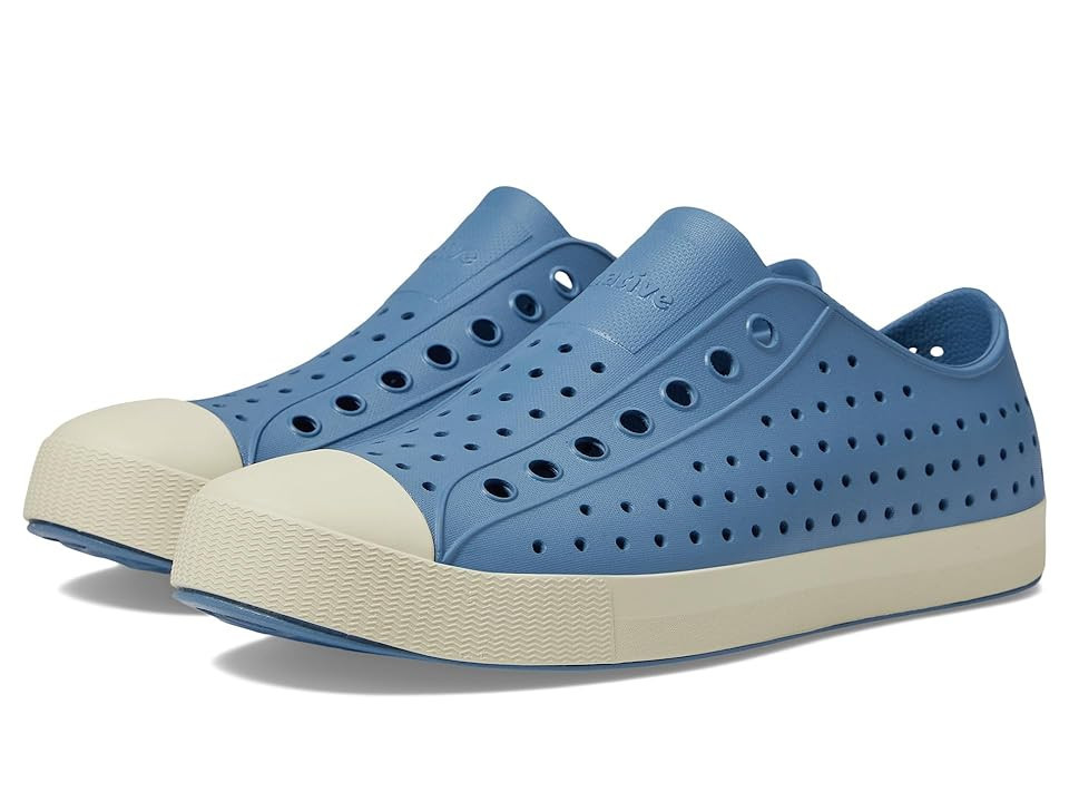 Native Shoes Jefferson Shoes Oasis Blue/Bone White : Men's 8 - Women's 10 Medium, Rubber | Zappos