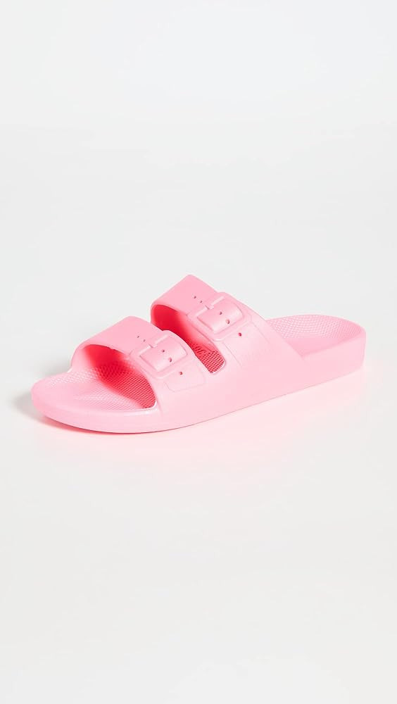 Freedom Moses Women's Moses Two Band Slides | Amazon (US)