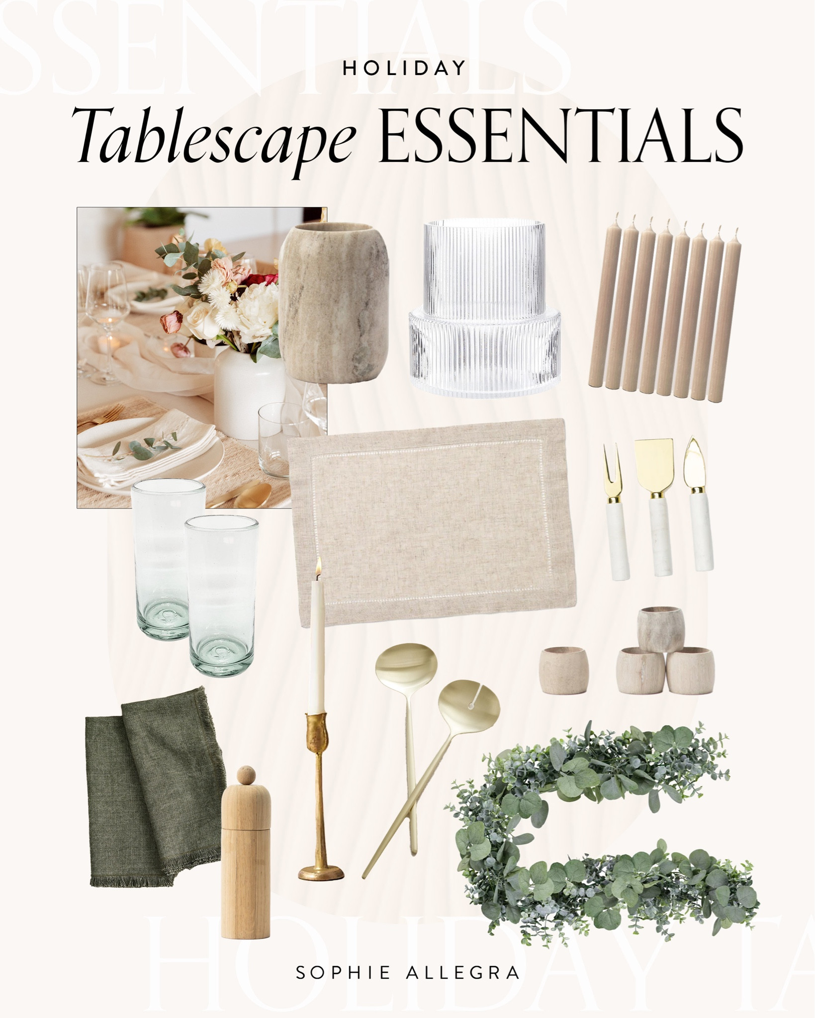 Holiday tablescape essentials 🤍 Thanksgiving tablescape finds that will arrive just in time! Amazon home finds for the holidays 

#LTKhome #LTKHoliday #LTKSeasonal