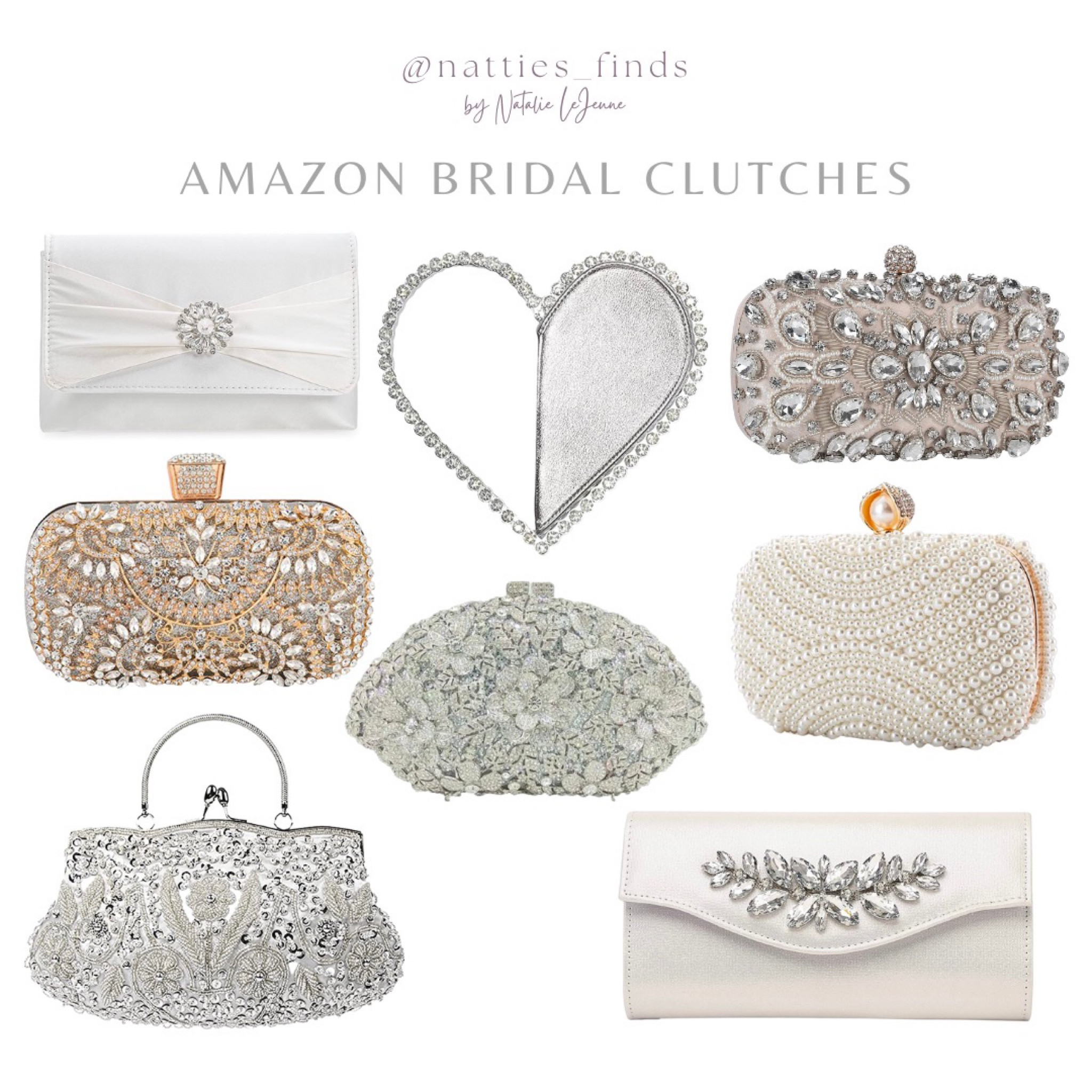 Amazon bridal clutches all under $100 and majority under $50!! 


Bride / bridal / bridal clutch/ evening handbag / beaded clutch / wedding / wedding clutch / clutch / purse / embellishes clutch / under 50 / under 100 / amazon finds 

#LTKFind #LTKunder50 #LTKitbag