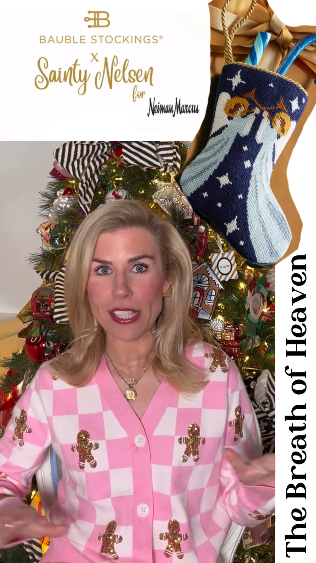 Bauble Stockings x Sainty Nelsen LAUNCH!!!! 
Exclusively found at Neiman Marcus

Day 17
The Breath of Heaven
Named after #AmyGrant

#needlepoint #stocking #christmas #christmasstocking #fairtrade #haiti#LTKCyberWeek

#LTKSeasonal #LTKGiftGuide #LTKHoliday