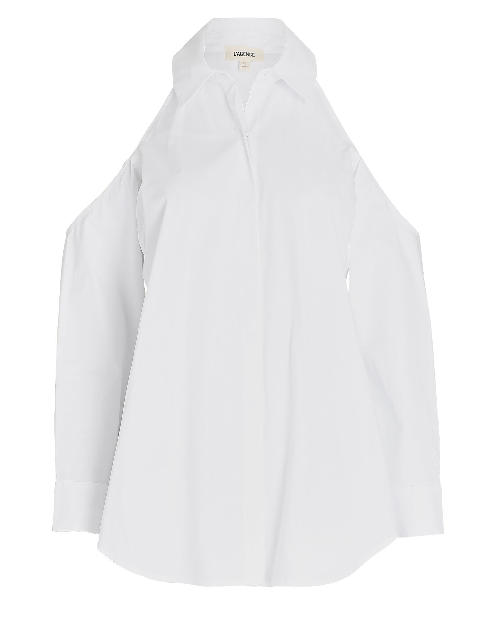 Morgan Cold-Shoulder Blouse | INTERMIX