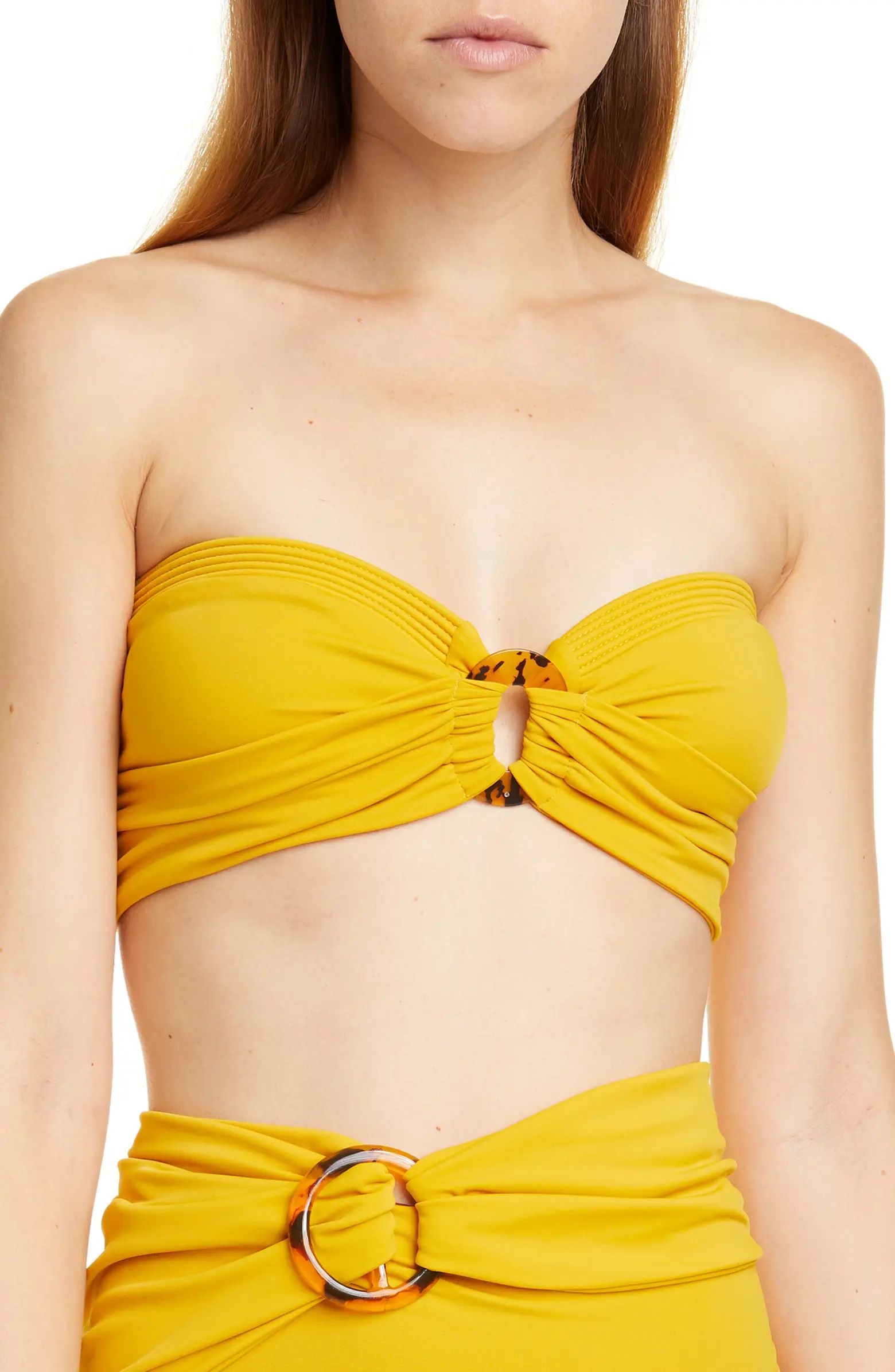 Ring Detail Bandeau Bikini Top | Nordstrom