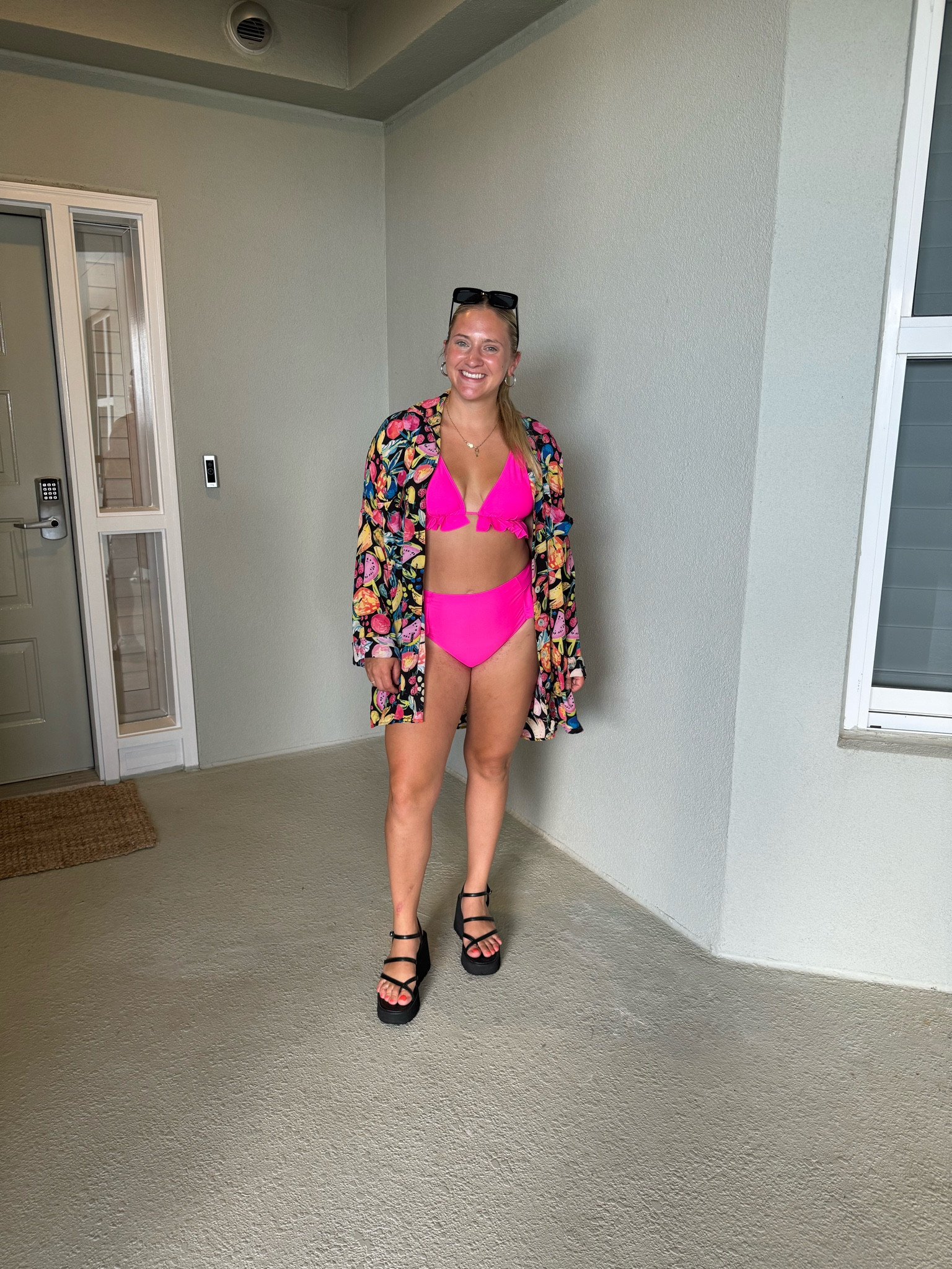 Beach DAY #2!!! Kynlee is having the time of her life. We said goodbye to Nena, Bud, and Darren yesterday. Mimi and Papa made it in and we had dinner 🥘 on the beach ♥️💖 The water has been so beautiful here so yes in fact, I’ve been swimming in the ocean with sharks! 🦈 🥹🫢🫣 We had the privilege of watching a huge sea turtle get rescued off the pier and made a couple new friends.  These are the days. We’re loving every minute 💖

#LTKSummerSales #LTKStyleTip #LTKSwim