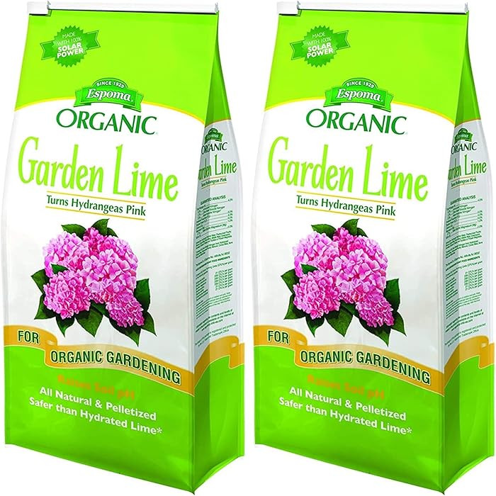Espoma Organic Garden Lime; Raises Soil pH and Helps Turn Hydrangeas Pink! Contains pelletized do... | Amazon (US)