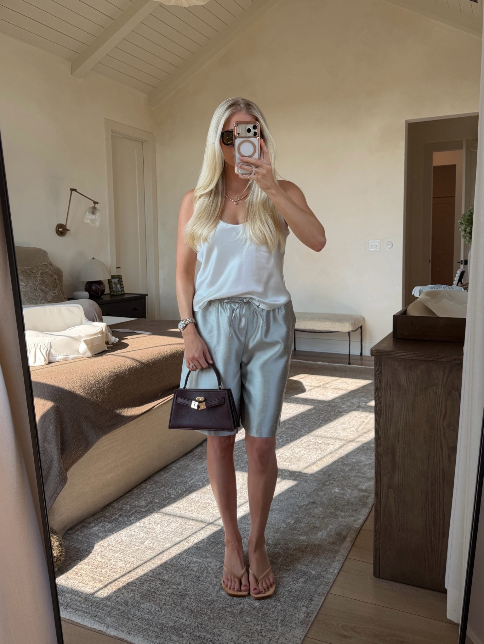 SIZE: 2/M in top, med in shorts, shoes run tts, sunnies are brand Vehla, linked similar in all! #kathleenpost

Postpartum outfit, summer date night outfit, summer outfit women, lunch date look

#LTKootd #LTKSeasonal