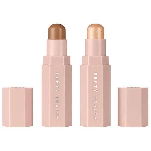 Fenty Beauty by Rihanna Match Stix Duo Contour + Highlighter Set - Light Medium - Mocha 03 + I Scream 06 | Amazon (US)
