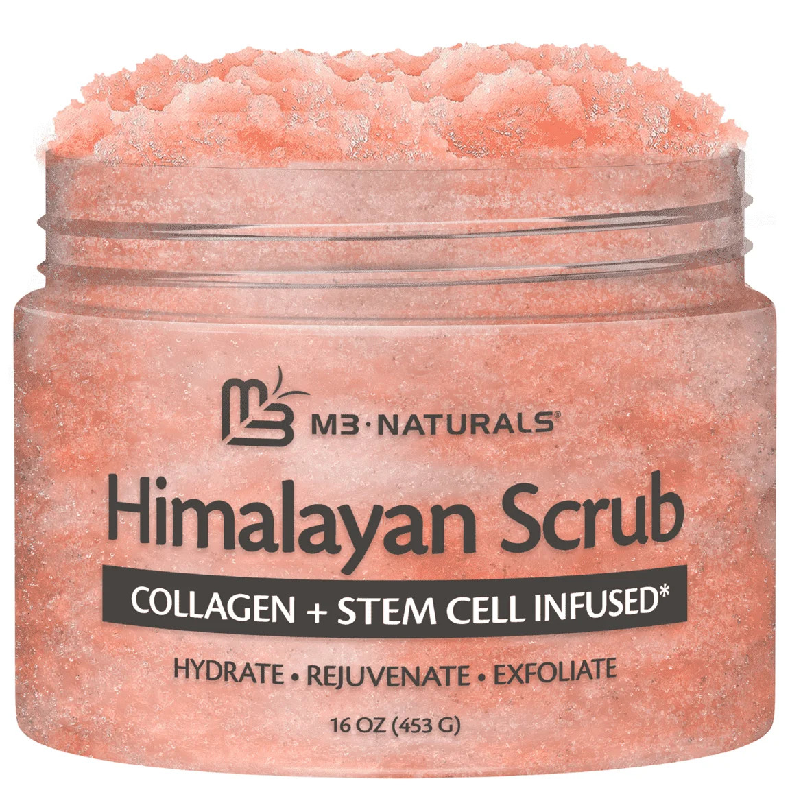 M3 Himalayan Exfoliating Body Scrub with Collagen and Stem Cell, 16 oz | Walmart (US)