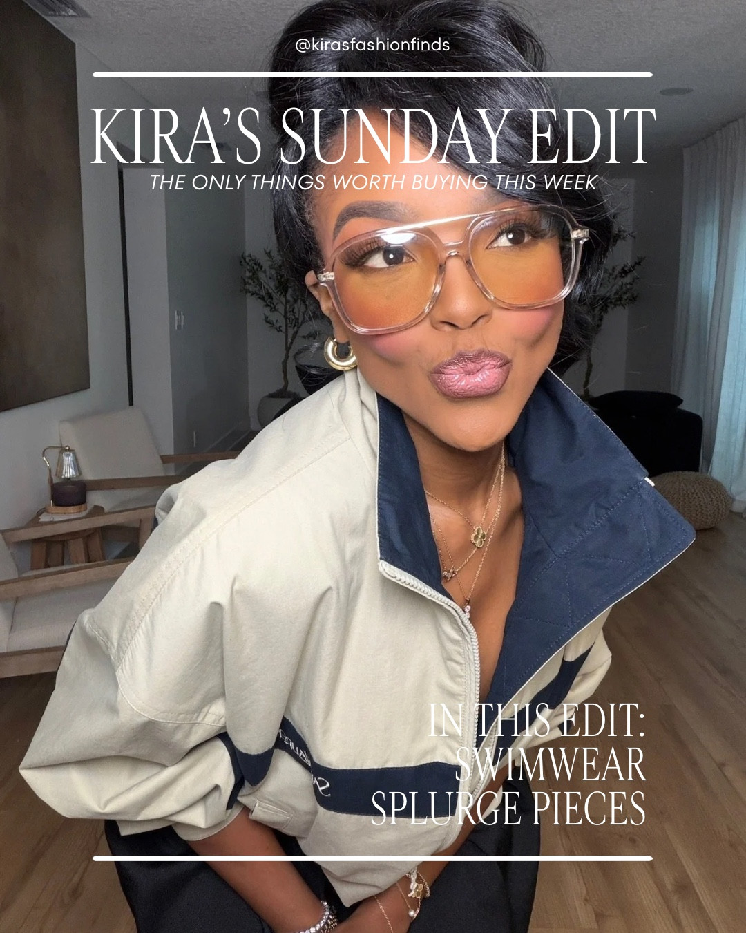 Hi babes
I'm so excited to finally introduce this new series - my Sunday Edit is officially live and it's everything l've been loving lately
This week is a mix of
bestsellers and closet-worthy pieces I genuinely think are worth it
Everything is linked below for you - scroll through and tap anything you love. If something shows in a different color, still click it because the same style is usually available in multiple options
Ordered a size small for reference (5'4", 140 Ibs, 34D,
27-40)
Appreciate you always
XO, Kira 💕

#LTKMothersDay #LTKvlog