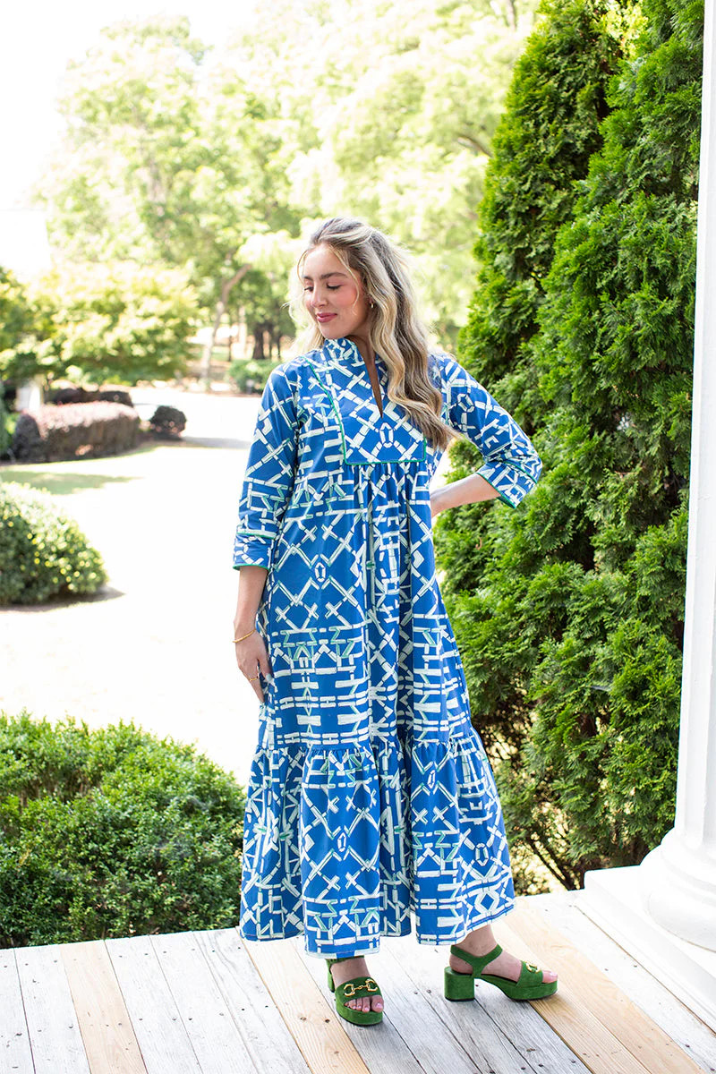 Country Blue Trellis© Pippa Long | House Of MBR