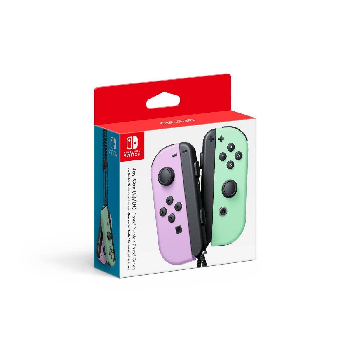 Nintendo Switch Joy-Con L/R - Pastel Purple/Pastel Green | Target
