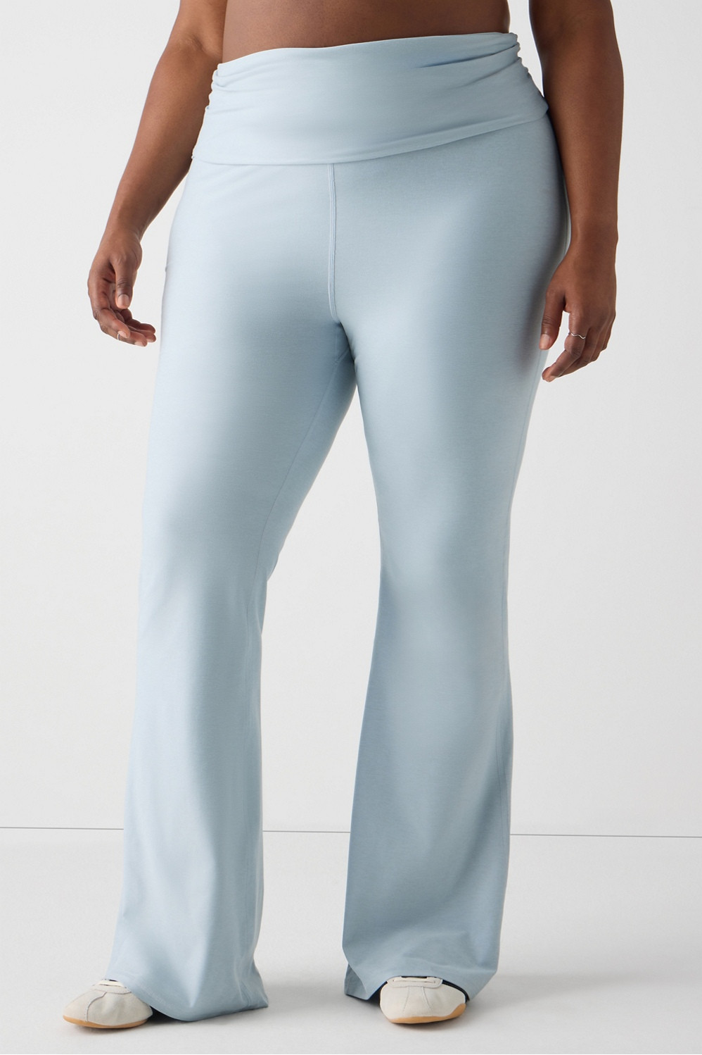 Cloud Jersey Foldover Flares | Fabletics Europe