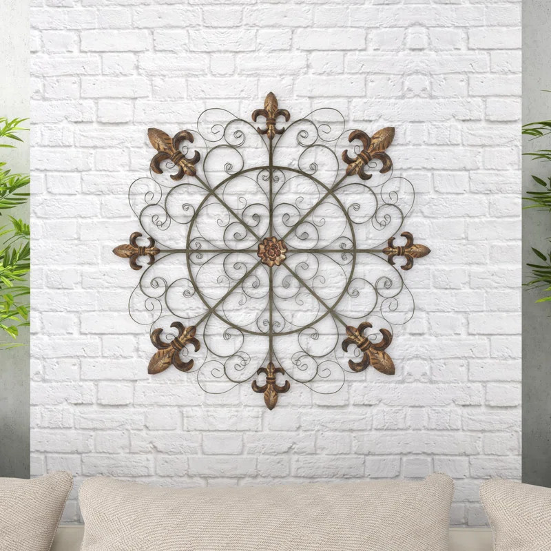 Rustic Fleur-De-Lis Wall Decor | Wayfair North America