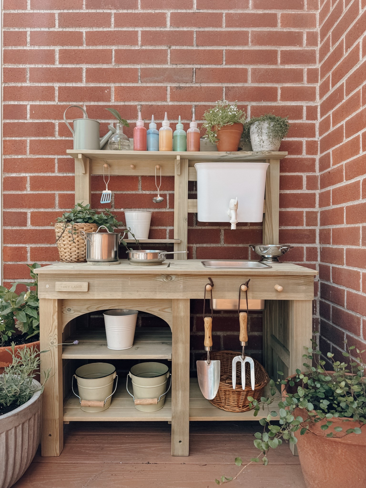 This TinyLand mud kitchen has already provided hours of entertainment 😄 
It’s going to be such a fun summer! ☀️🤍

children’s mud kitchen | outdoor fun | outdoor activities | mud kitchen | play kitchen | playing is learning | toddler activities | toddler fun

#LTKKids #LTKSaleAlert #LTKmomlife