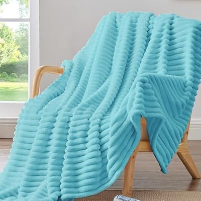 BEDELITE Twin Blanket for Couch & Bed, 300GSM Soft & Warm Fleece Blanket, Decorative and… | Amazon (US)