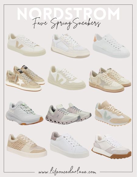 Nordstrom Spring Sneakers- Neutral Faves! So many cute finds from Veja, ON, Golden Goose & more!

#neutralsneakers #casuslsneakers #springsneakers #nordstrom 

#LTKshoecrush #LTKstyletip #LTKSeasonal