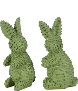 Easter Collection Resin Bunny Tabletop Decor, Set of 2 | Dillard's