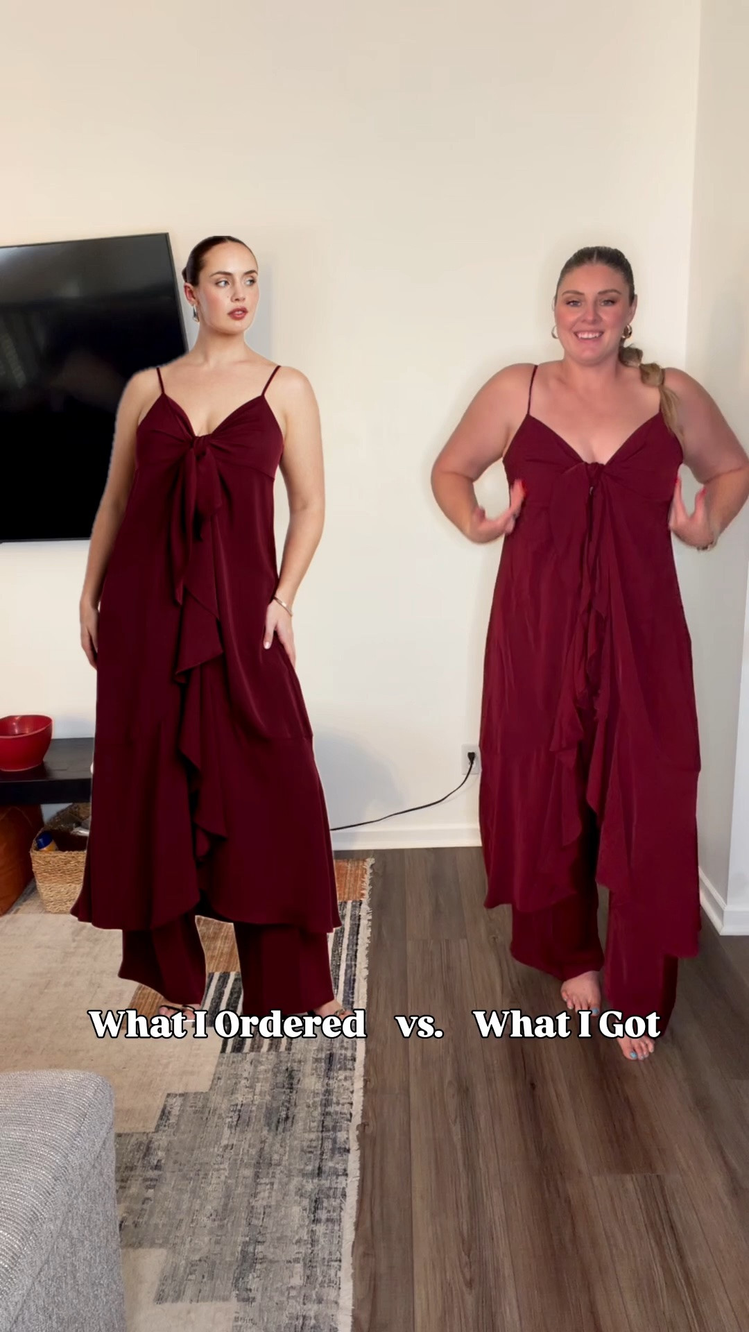 A quick what I ordered vs. what I got! 

Still in love with this look! These always sell out so fast, so if this is something you’re interested in, jump on it. 

There are two colors available, and I’m in a size 16 on both pants and top. 

plus size fashion, mid size fashion, sets, vacation looks, resort wear

#LTKPlusSize #LTKMidsize