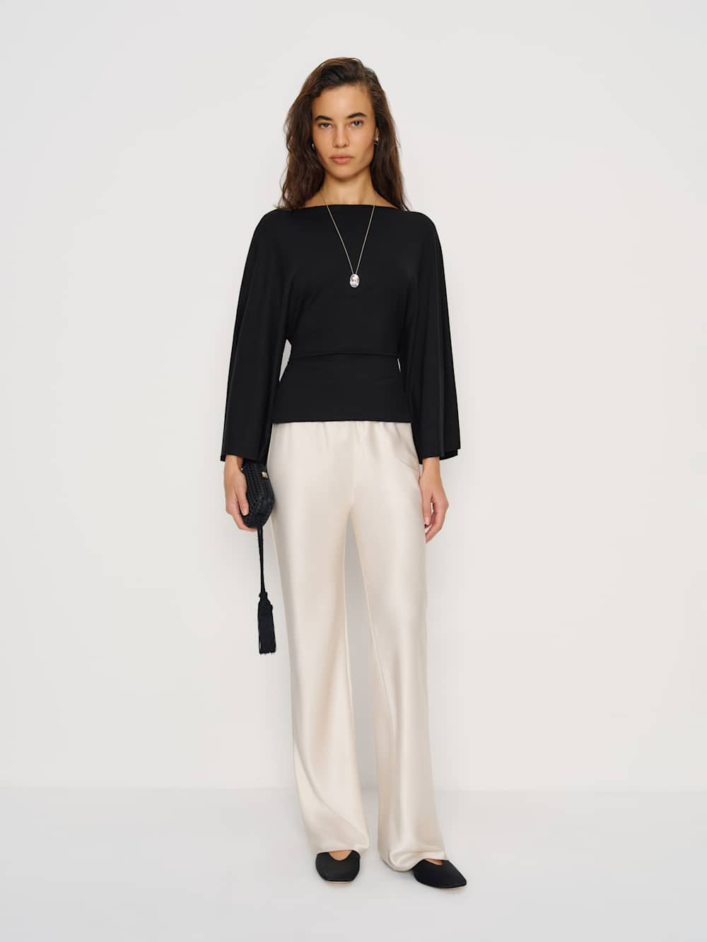 Avery Long Sleeve Knit Top | Reformation (Global)