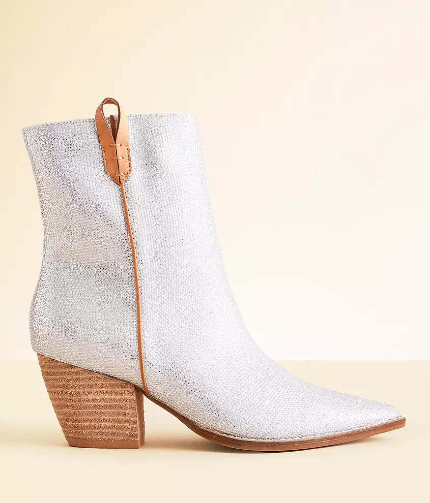 Arisa Glitz Western Ankle Boot | Buckle