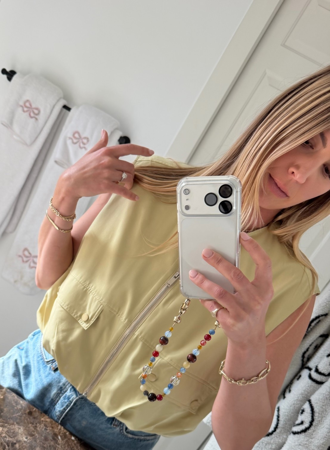 Cute yellow for spring, $40 vest that can be worn as a top. 💛 

#LTKmomlife