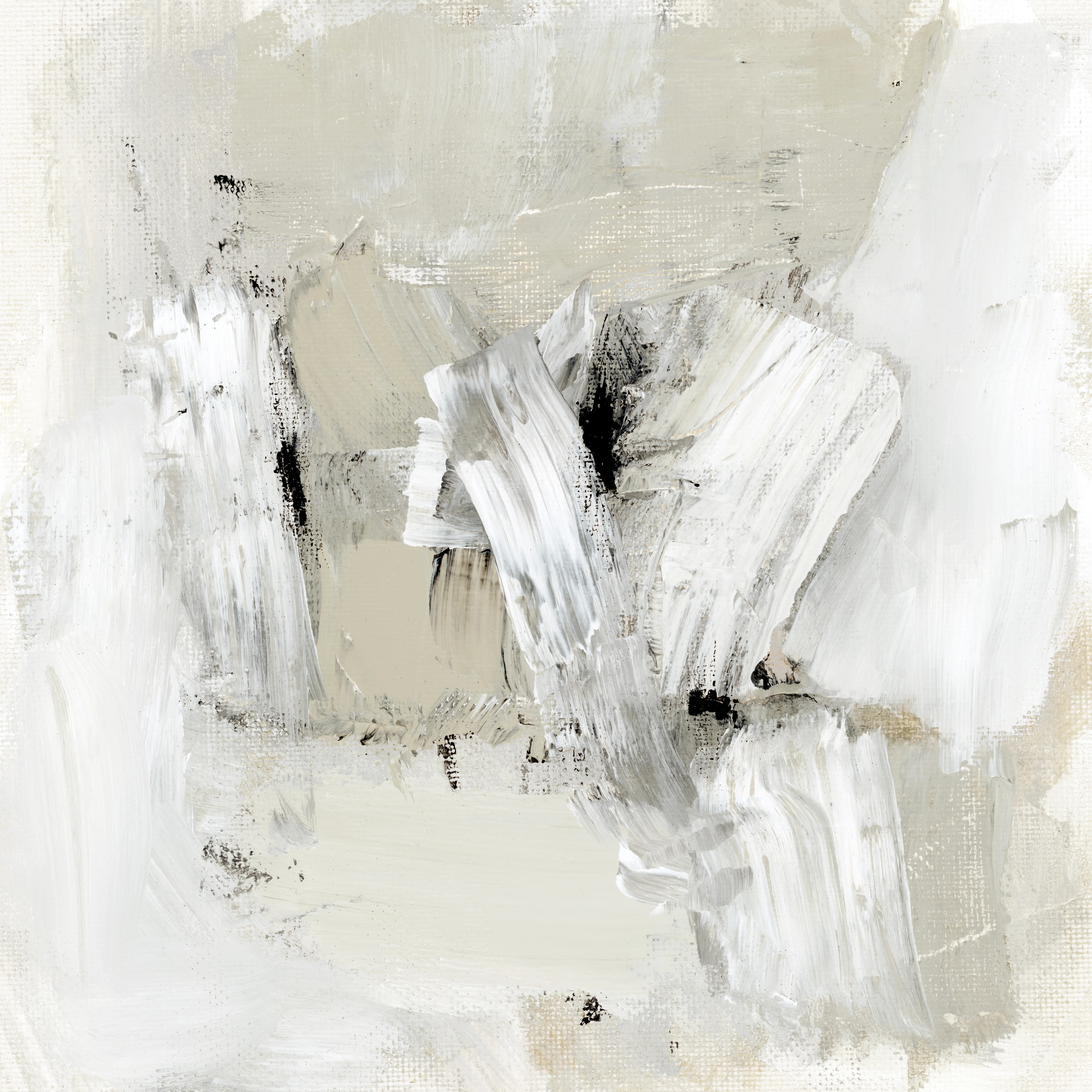 Neutral Brushstrokes I by Victoria Barnes - Wrapped Canvas Painting | Wayfair UK
