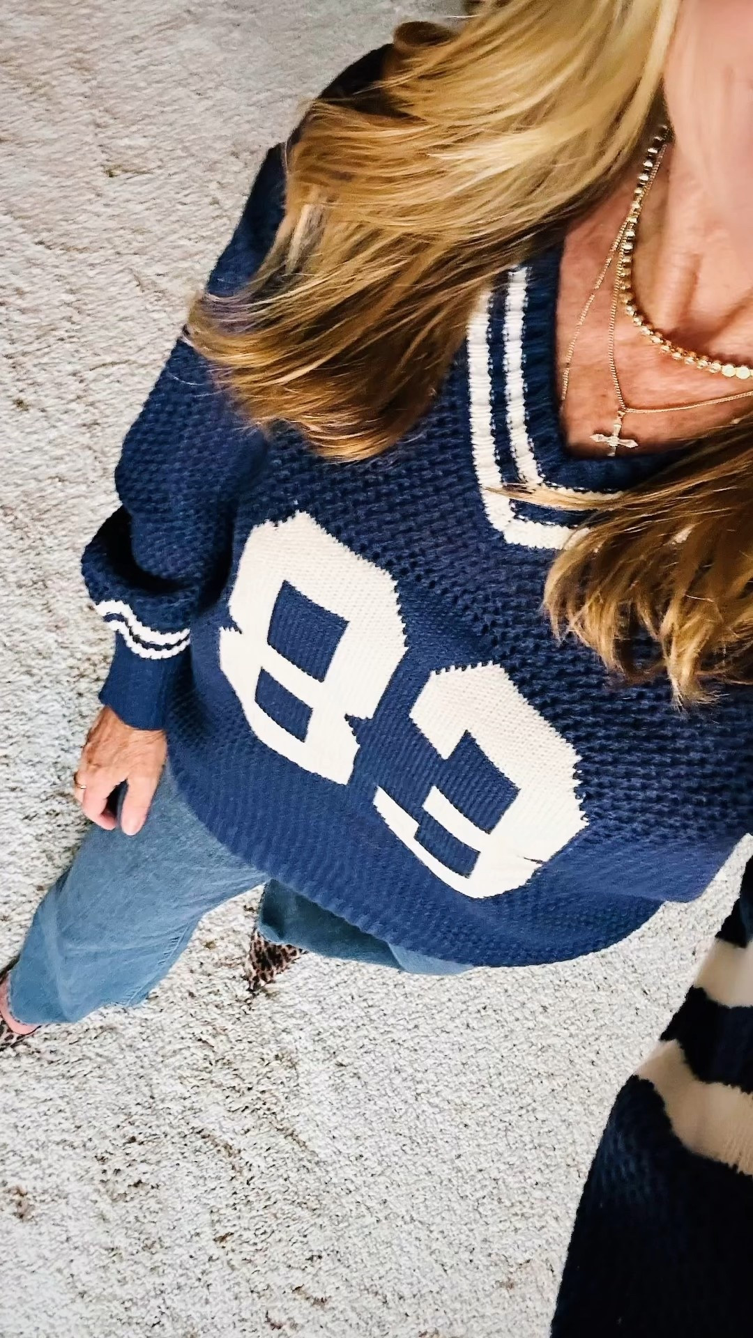 Walmart sweater! So comfy!