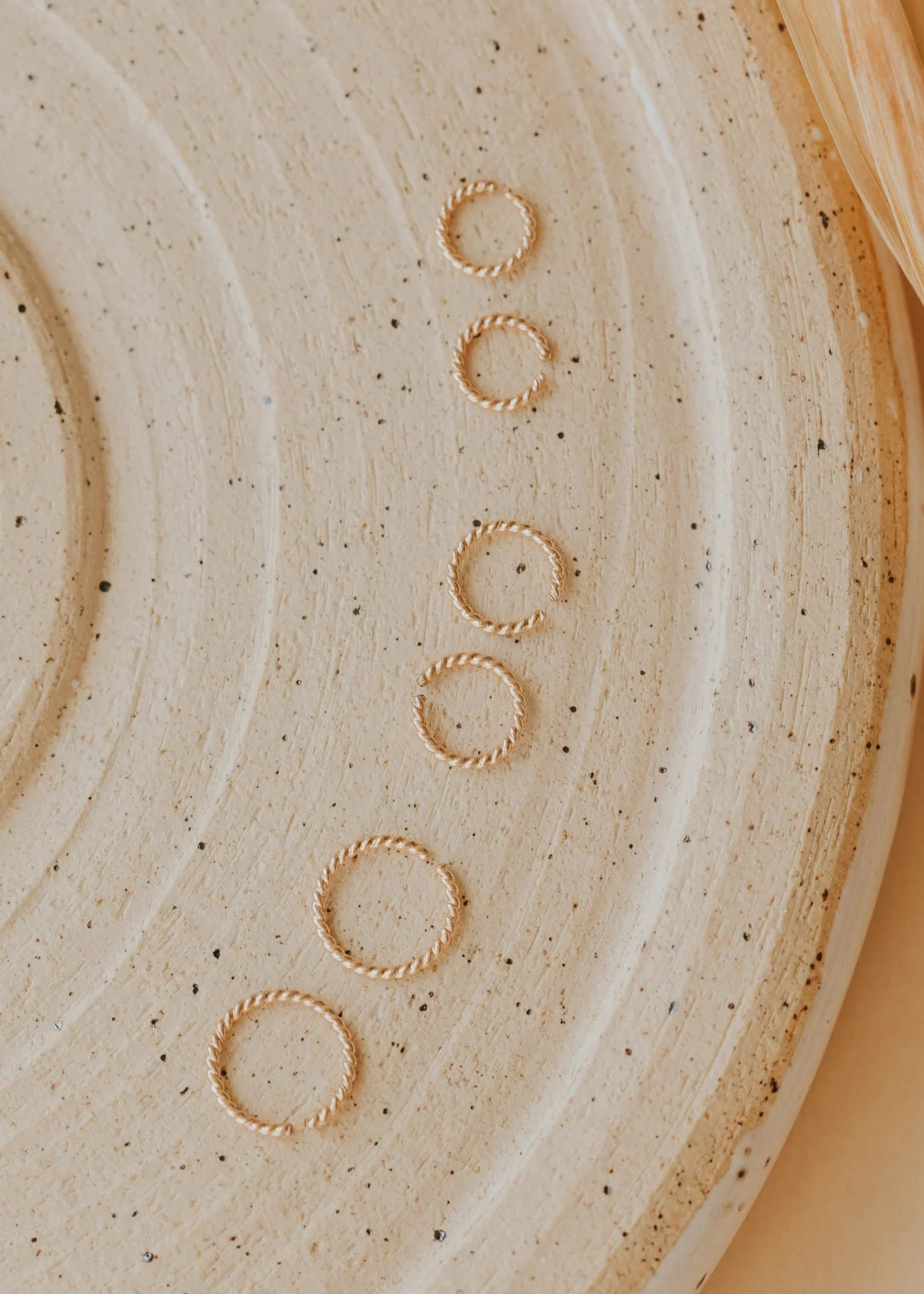 Twisted Tiny Hoops | Hello Adorn