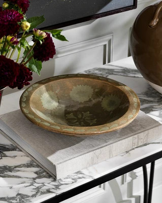 Tilbury Hand-Painted Terracotta Bowl | McGee & Co. (US)