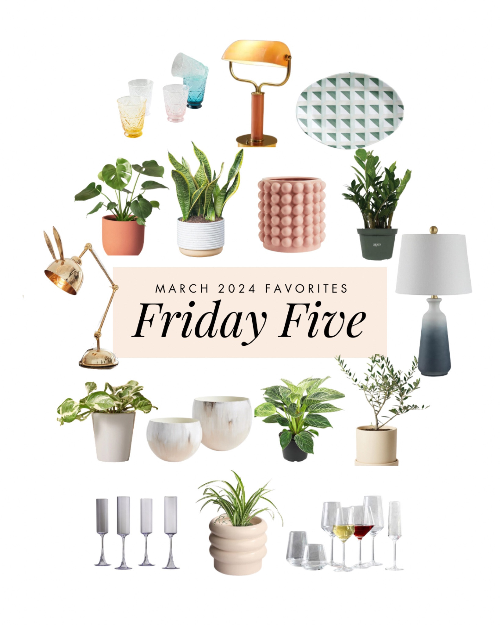 Our favorite items from our March 2024 Friday Five series.

#LTKHome #LTKSeasonal