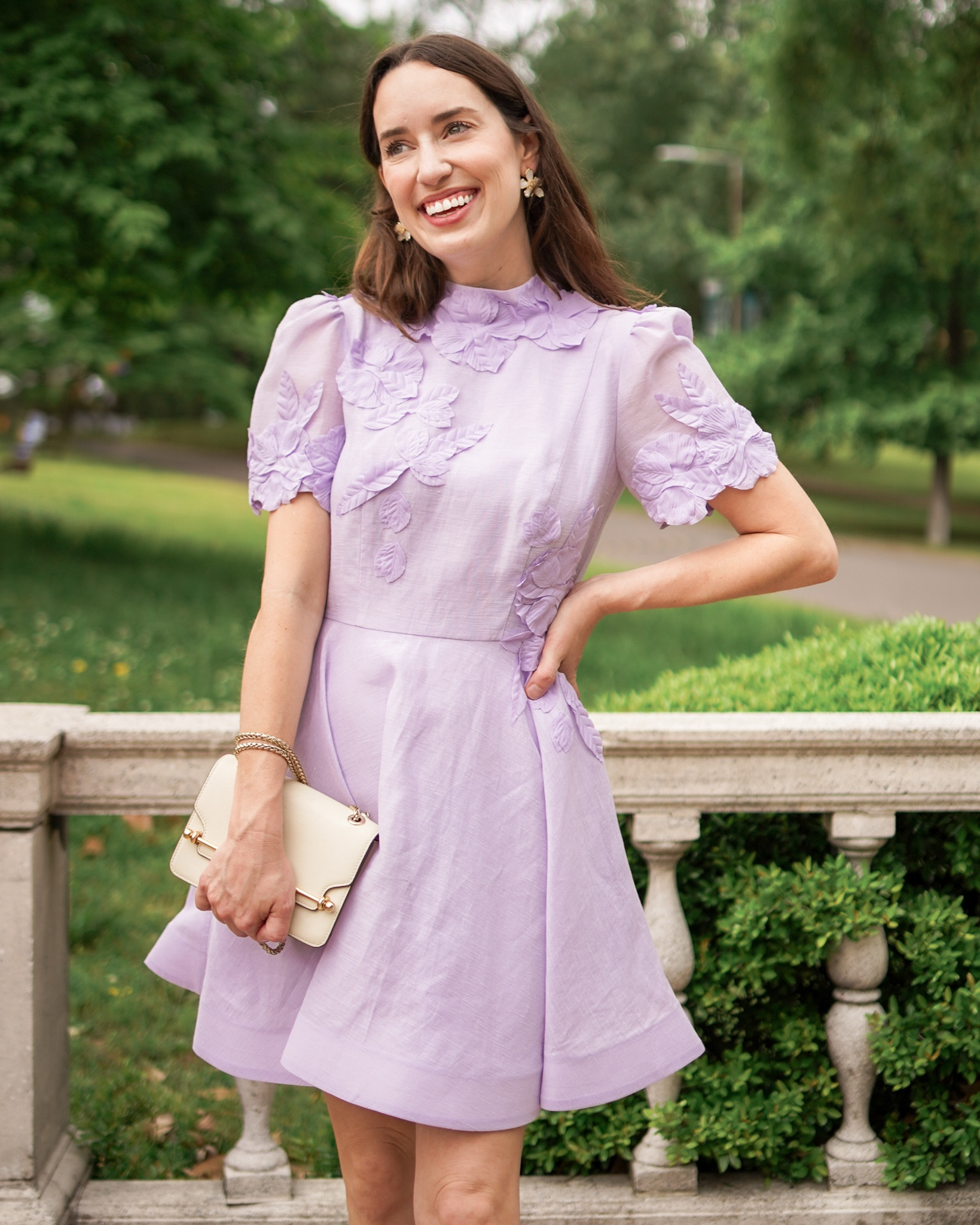 Spring party / summer wedding guest dress / pink, purple, and yellow floral mini dress by Antonio melani from
Dillards 

#LTKWedding #LTKParties #LTKSeasonal