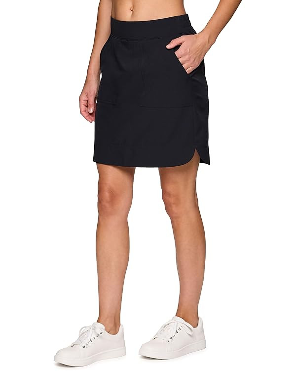 RBX Active Longer Length Skort for Women, Quick Drying Woven Pickleball Golf Skort with Pockets f... | Amazon (US)