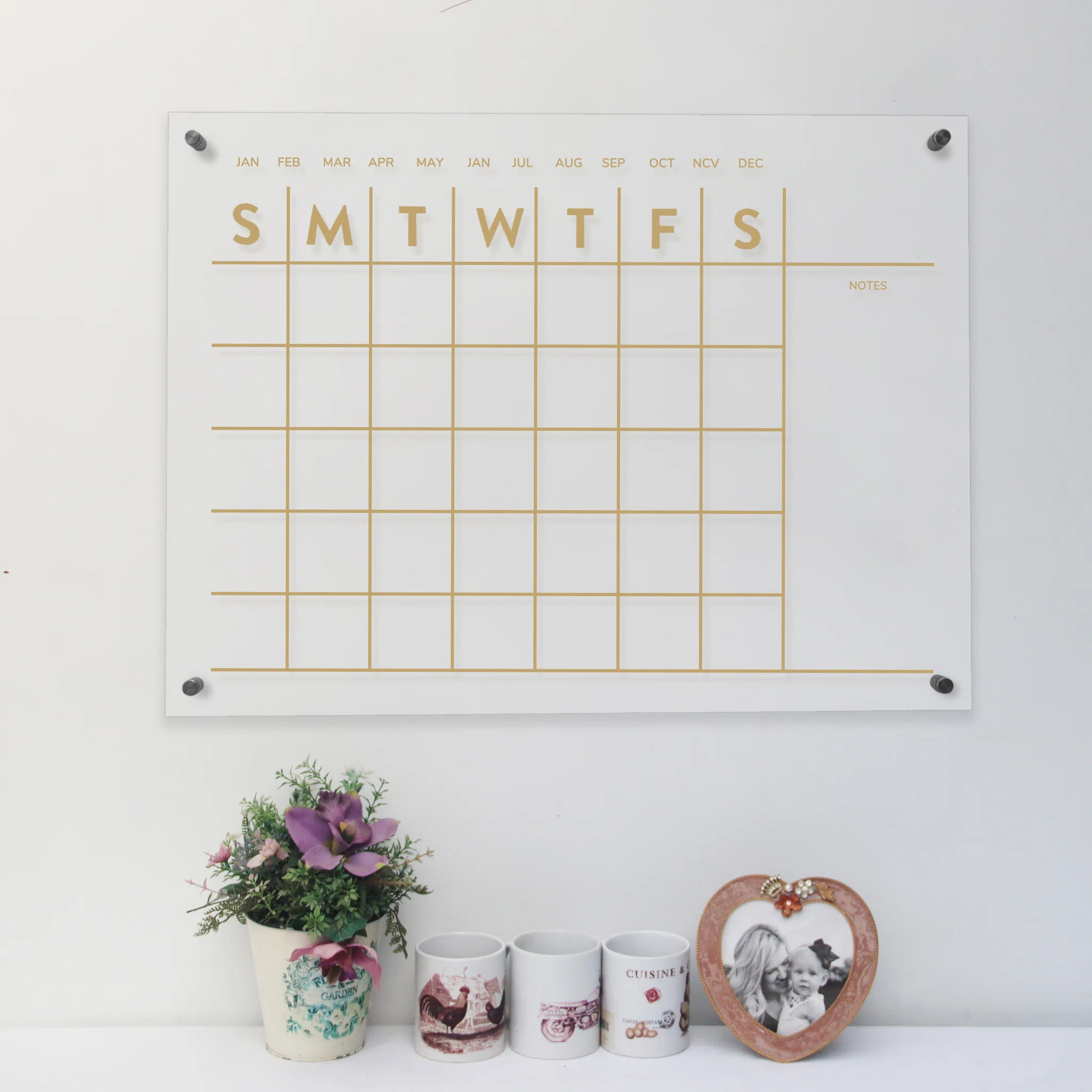Wall Acrylic Oversized - 8 ' & Up No Bulletin Board | Wayfair North America