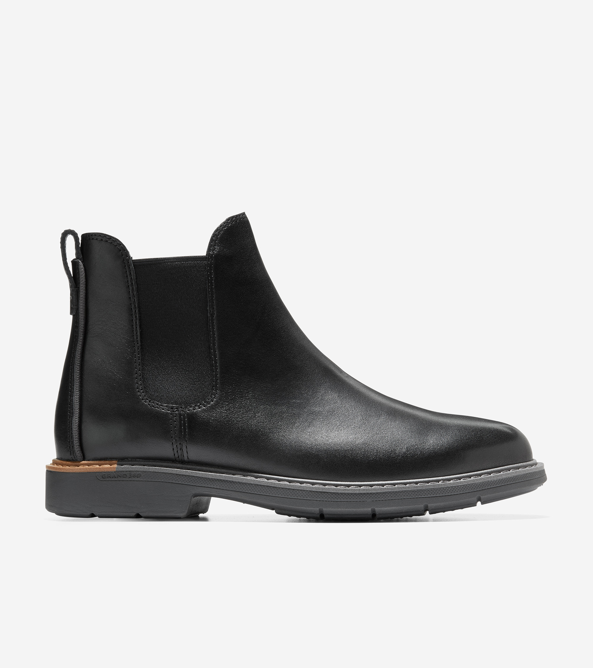 Men's Men's The Go-To Chelsea Boot in Black-Dark Pavement | Cole Haan | Cole Haan (US)