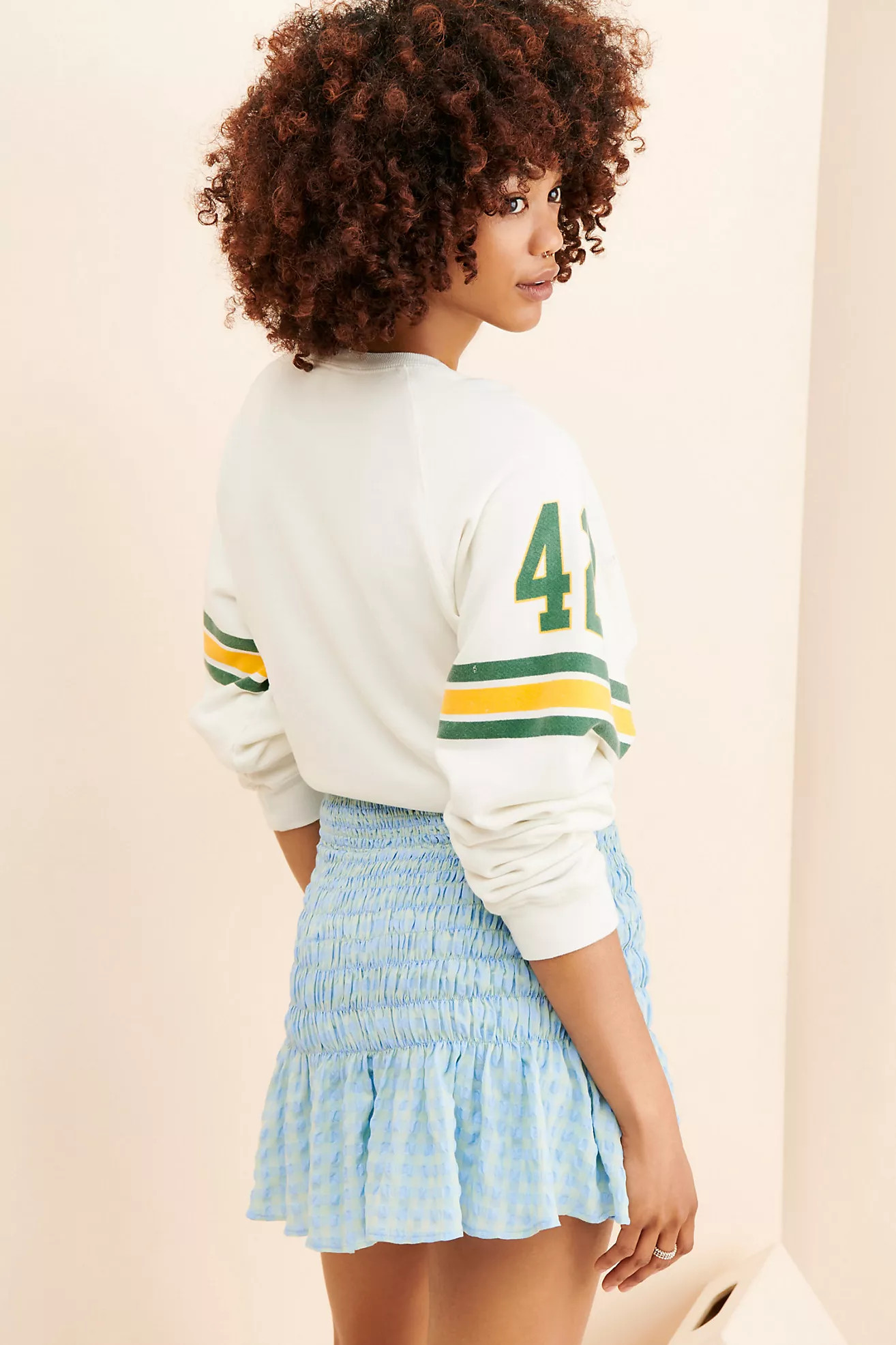 g.p.d. Gingham Mini Skirt | Anthropologie (US)