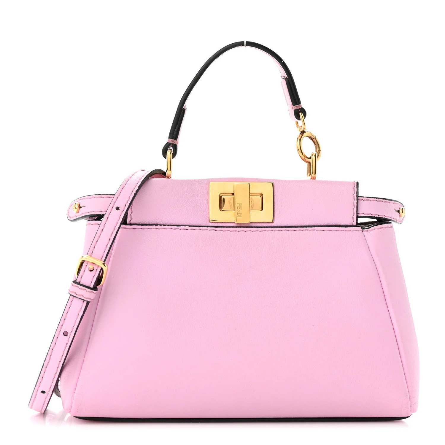 Shiny Nappa Micro Peekaboo Iconic Satchel Lavanda | FASHIONPHILE (US)