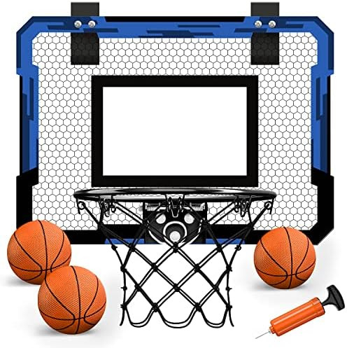 Amazon.com: QDRAGON Mini Basketball Hoop with Electronic Scorer, Mini Hoop with 3 Balls/Inflator/... | Amazon (US)