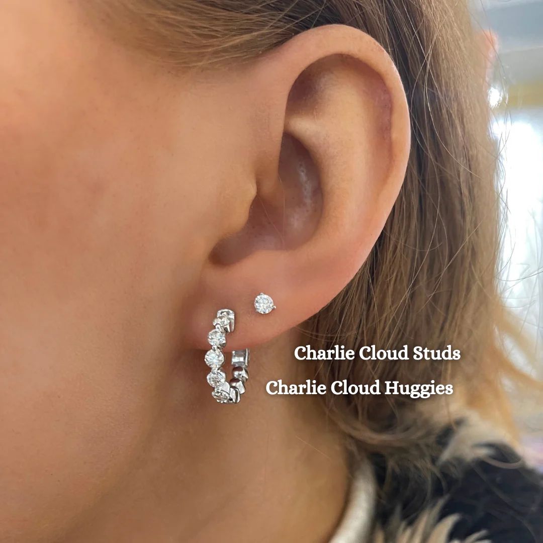 Charlie Cloud® Martini Diamond Stud Earrings | RW Fine Jewelry