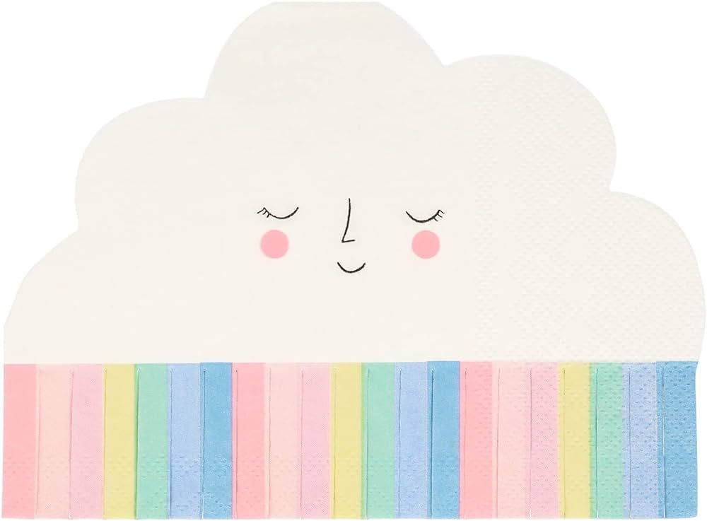 Meri Meri Rainbow Sun Cloud Napkins (Pack of 20) | Amazon (US)