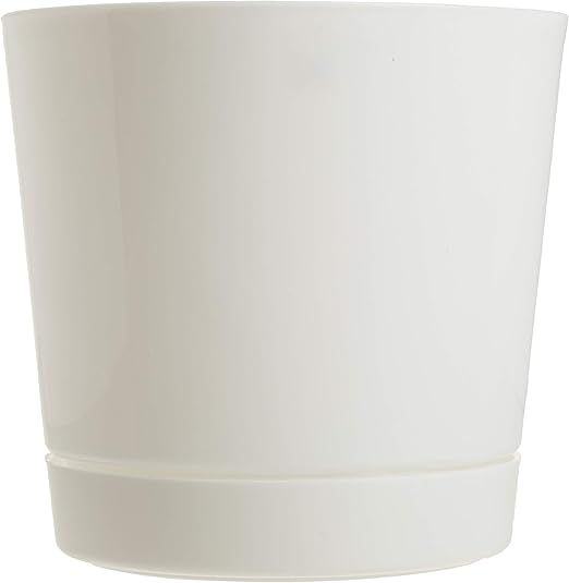 Full Depth Round Cylinder Pot, White, 8-Inch | Amazon (US)